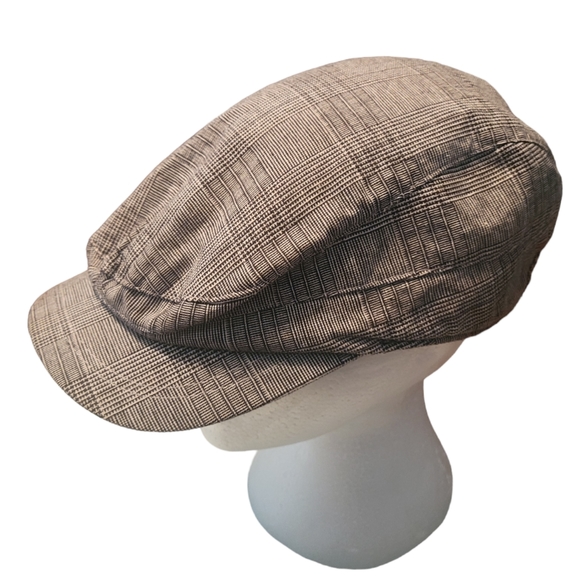Stetson Mens plain Newsboy Style Cap Size M 100% Cotton - Picture 2 of 6